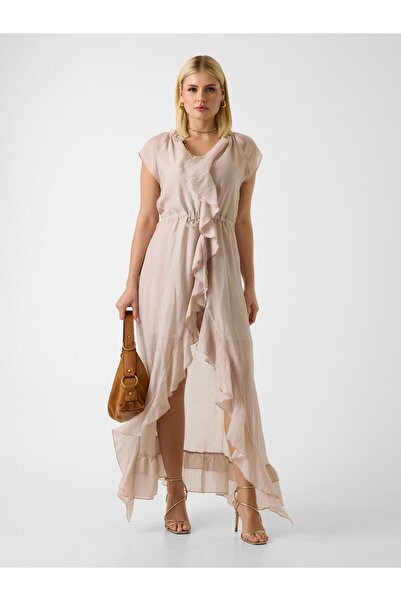 Guess Ruffled Long Dress