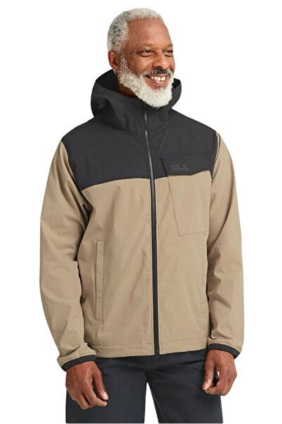 Jack Wolfskin Men's Brown Mahani Jkt m Coat A65897-A0082
