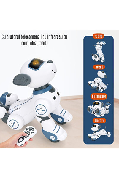 OEM Robot Cățeluș Interactiv pentru Copii – Cu Telecomandă, Senzori Tactili ș...