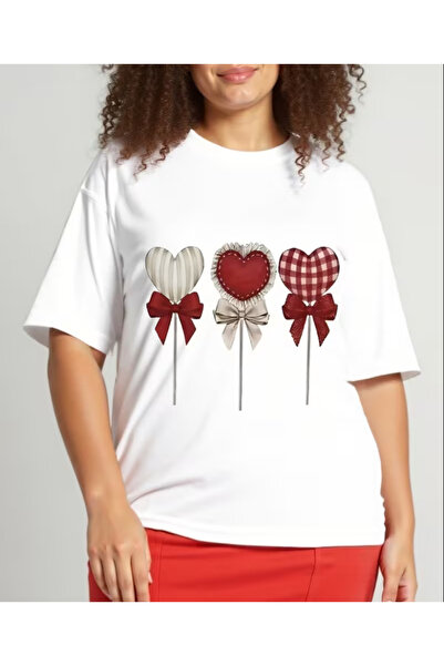 LİNA06 Women'S Plus Size Round Neck, Perfect for Casual Comfort in Spring And...