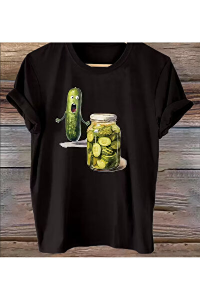 LİNA06 Graphic Print T-shirt, Short Sleeve Crew Neck Casual Top for Summer & ...