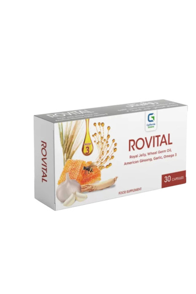 California Greens Rovital 30 Capsules – Five Blend for Energy and Vitality