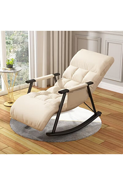 Sumkyle Recliner Adjustable Chair with Side Pocket for Living Room Balcony Be...