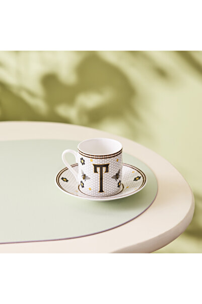Karaca Letter T Coffee Cup 80 ml