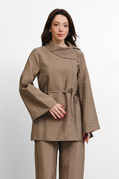 salisburys Γυναικείο σετ παντελονιού με πλαϊνό γιακά Molly Nelly