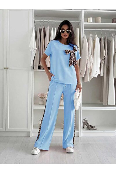 Volupta Sporty-glam outfit with leopard bow