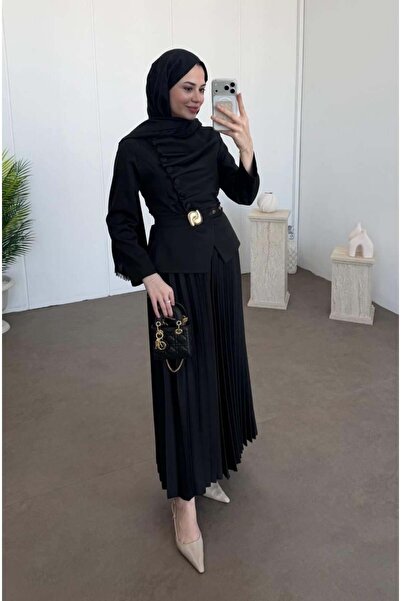 Cardella Carmen Special Design Jacket & Pleated Skirt Set – Elegant Style