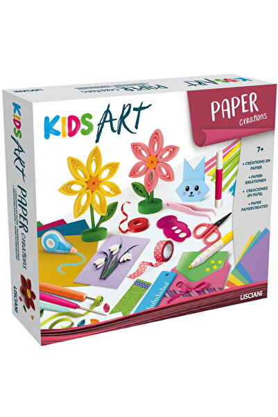 Lisciani Δημιουργικό Παιδικό Σετ Τέχνης - Χάρτινες Διακοσμήσεις