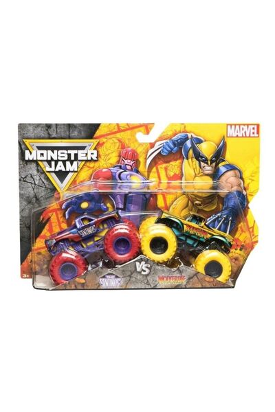 Spin Masters Monster Jam Σετ 2 Οχημάτων Diecast Οι Sentinels εναντίον Wolveri...