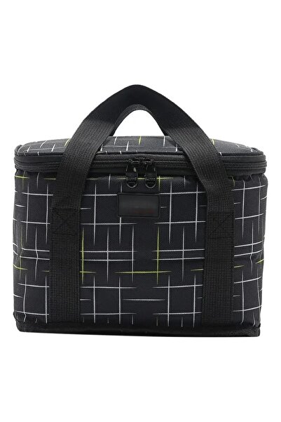 Alcoach 10L Large Capacity Foldable Thermal Lunch Bag with Lunch Box Containe...