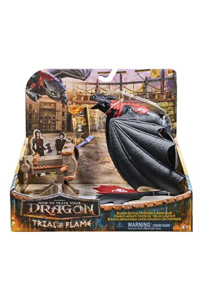 Spin Masters Cum Sa Iti Dresezi Dragonul Incercarea Flacarii Set De Joaca Bat...