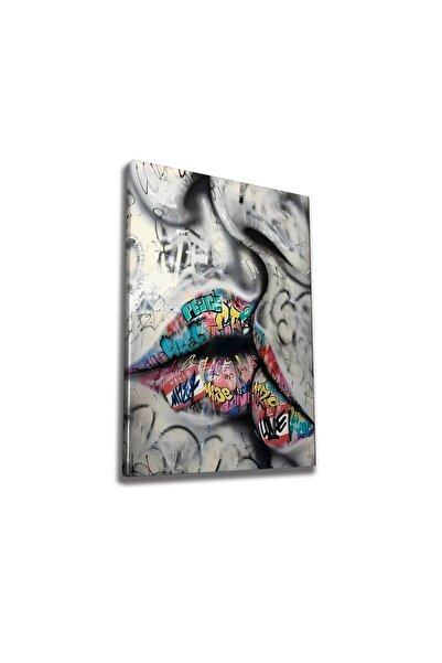 OEM Decorative painting Re-Bloom, kiss model, canvas/wood, multicolor, 50 x 7...