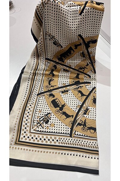 EB SCARF Ιταλικό μεταξωτό σάλι |   Φυσική λαμπερή και κομψή εμφάνιση