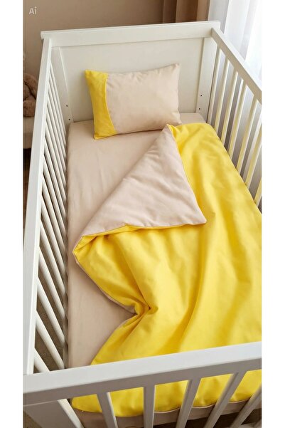 Baby Clime غطاء سرير للأطفال مقاس 90x130 3 قطع - غطاء لحاف، غطاء وسادة وملاءة...