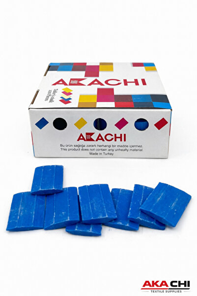 AKA CHI Tailor's Marking Stone 100 Pieces Blue Fabric Marking Soap Profession...