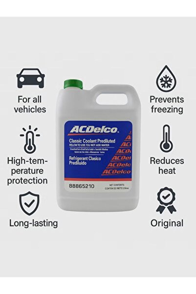 ACDELCO AC Delco Green Radiator Coolant No. 210 - سائل تبريد الرديتر اسي ديلك...