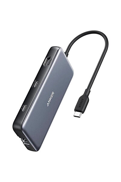 Anker Σταθμός σύνδεσης 555 8-σε-1, θύρες: 2 x USB-C, 2 x USB-A, HDMI 4K @60Hz...