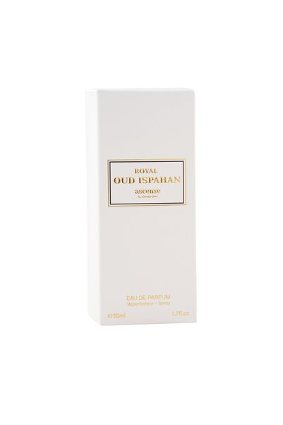 ASCENSE LONDON Royal oud isphan Eau de Parfum 50ml – Luxury Unisex Perfume | Long Lasting Oud Wood Rose