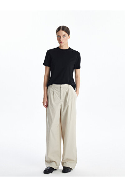LC Waikiki Loose Fit Wide Leg Women's Trousers