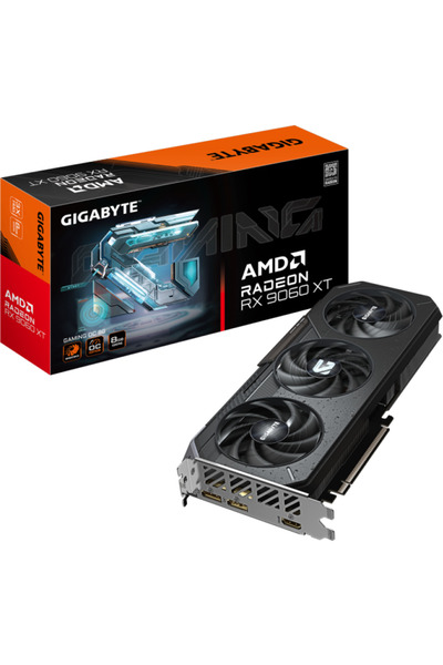 Gigabyte Placă video RX 9060XT GAMING OC 8GB GDDR6, PCIE 5.0, 2x DP 2x HDMI