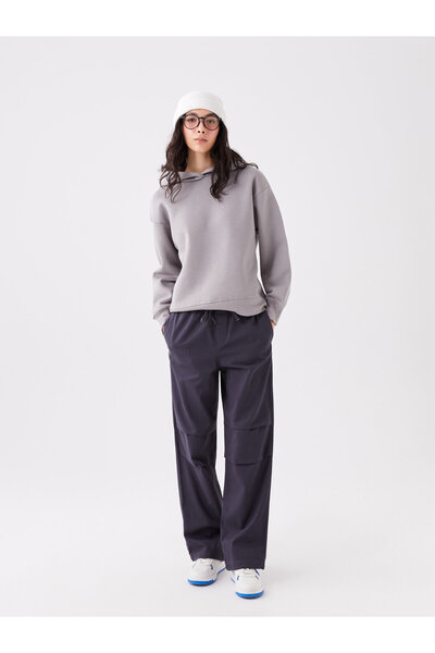 LC Waikiki Elasticated Waist Relaxed Fit Women's Trousers