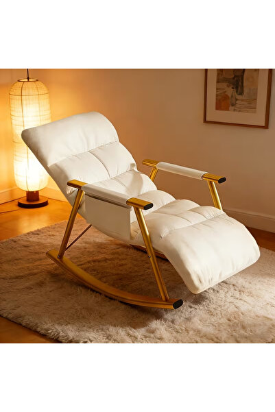 Sumkyle Recliner Adjustable Chair with Side Pocket for Living Room Balcony Be...