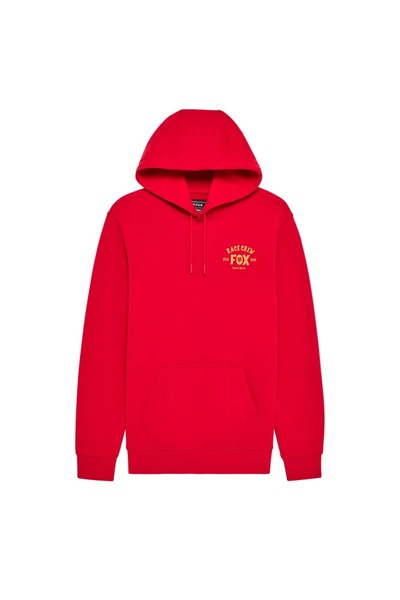 FOX Racing Φούτερ με σλόγκαν Fox, Φλογερό Κόκκινο, Μεγέθους M