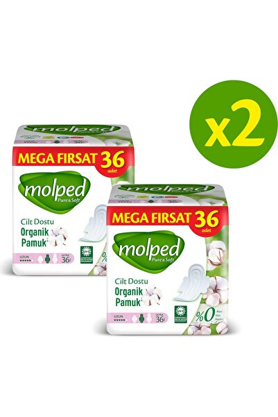 Molped مجموعة Pure&Soft Long Advantage Mega Opportunity المكونة من 72 قطعة