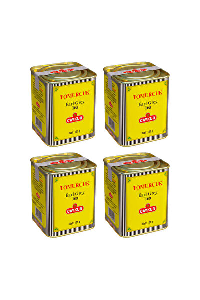 Çaykur شاي توموركوك 125 جرام علبة × 4 قطع