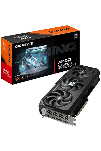 Gigabyte Placă video GAMING RADEON RX 9070 XT, 16GB GDDR6, 256 biți
