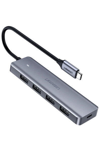 Ugreen HUB extern Ugreen, "CM219" porturi USB: USB 3.0 x 4, conectare prin US...