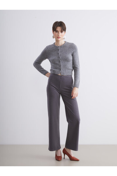 LC Waikiki Elastic Waist Wide Leg Women's Trousers