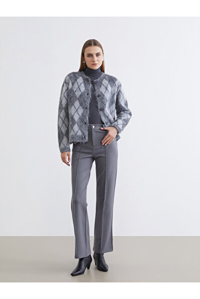LC Waikiki High-Waisted Flare Trousers