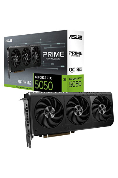 ASUS Placa video GeForce RTX 5050 PRIME OC 8GB GDDR6, 128-bit, graphics card ...