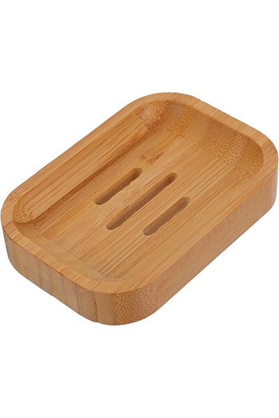 Yelajoy Natural Bamboo Soap Dish, Draining Soap Holder for Bathroom, Kitchen ...
