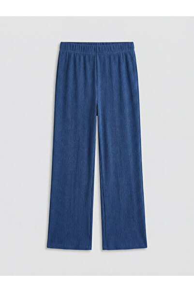 LC Waikiki Pantaloni de damă cu talie elastică și picior larg