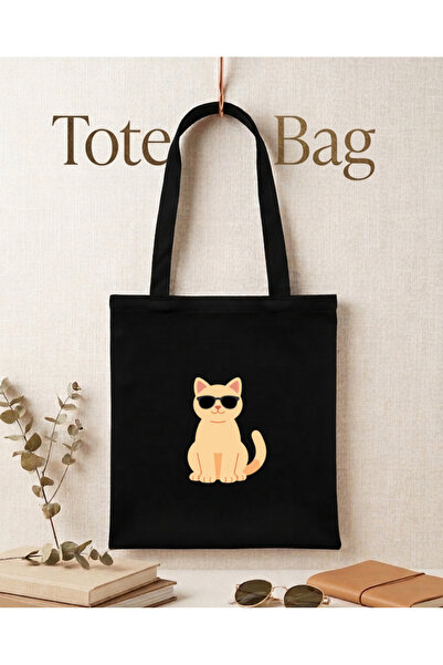 Boom town Cloth Bag Black