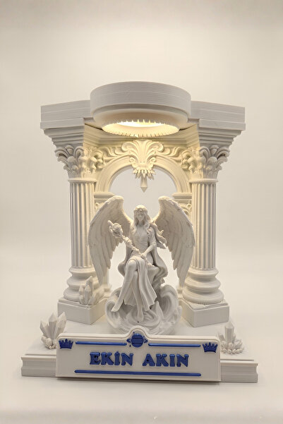 Uzay Home Design İsme Özel Afrodit Antik Masa Lambası 3D Heykel Aydınlatma