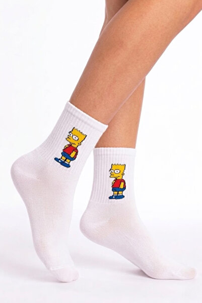 Esinti Themed Socks White Women's Men's Youth College Socks - Single