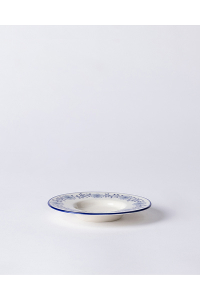 Madame Coco Luxe Floral 6-Piece Tea Plate Set - Blue/White