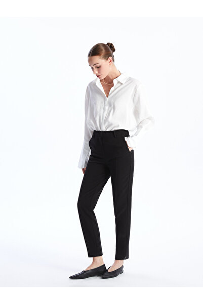 LC Waikiki Pantaloni de damă slim fit uni