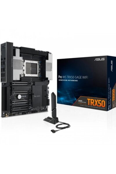 ASUS Motherboard Pro WS TRX50-SAGE WIFI, AMD TRX50, Socket sTR5, eATX