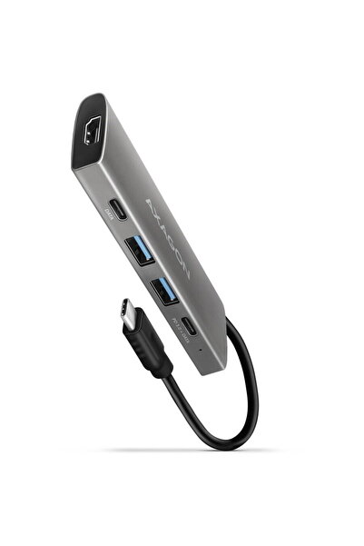 Axagon Hub USB HMC-5G21 SPEEDSTER, USB-C 10Gbps, 2 * USB-A, 1 * USB-C, 1 * US...