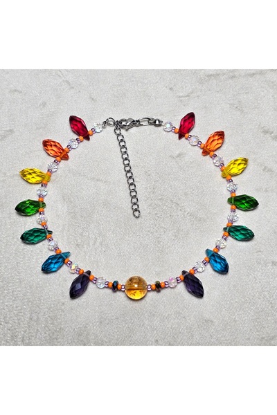 Singincraft Orange - 7 Chakra Australian Crystal - Citrine Natural Stone Ankl...