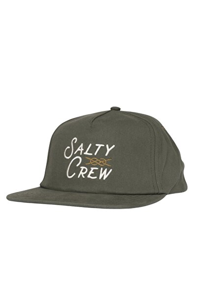 Salty Crew Καπέλο 5 πάνελ λαδί