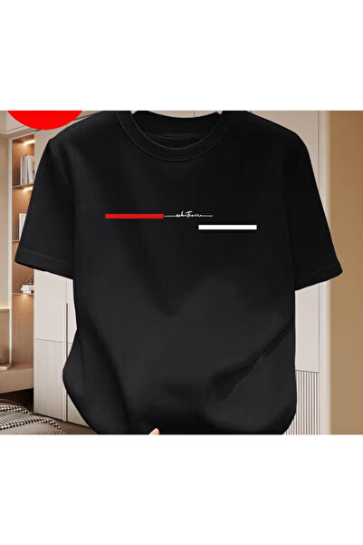 LİNA06 Men'S 100% T-Shirt, a Trendy New Top, Round-Neck Breathable Tee, a Sum...