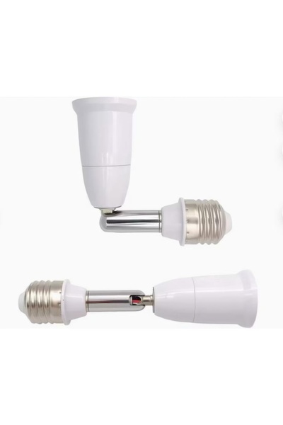 OEM E27-E14 bulb adapter with flexible extension