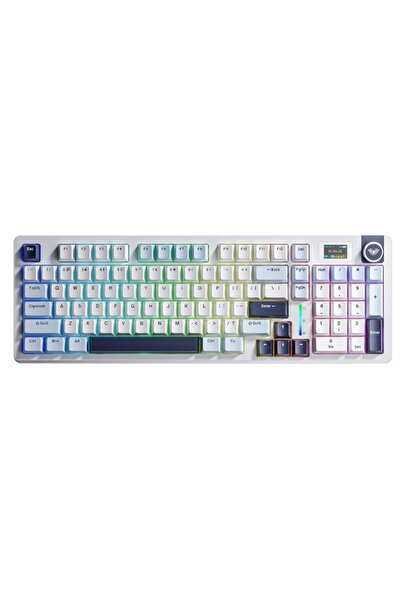 Aula S98 Pro 3 Modlu Mekanik Gaming Kablosuz Klavye RGB Hot Swap Star Vector ...