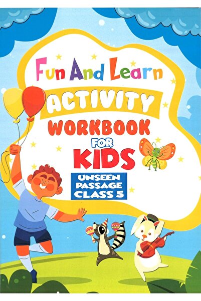 PHINDBOOKS Fun And Learn Activity WorkBOOK For Kids Step Unseen Passage Class 5