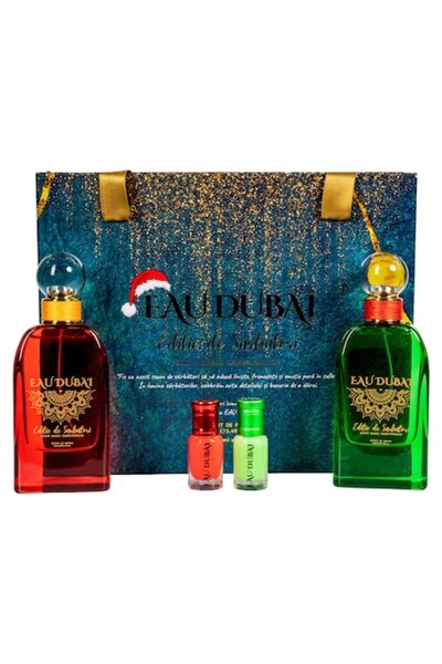 Eau Dubai Σετ Δώρου, Για Εκείνον και Για Εκείνη, 4 Τεμάχια, 212 ml, Εορταστικ...